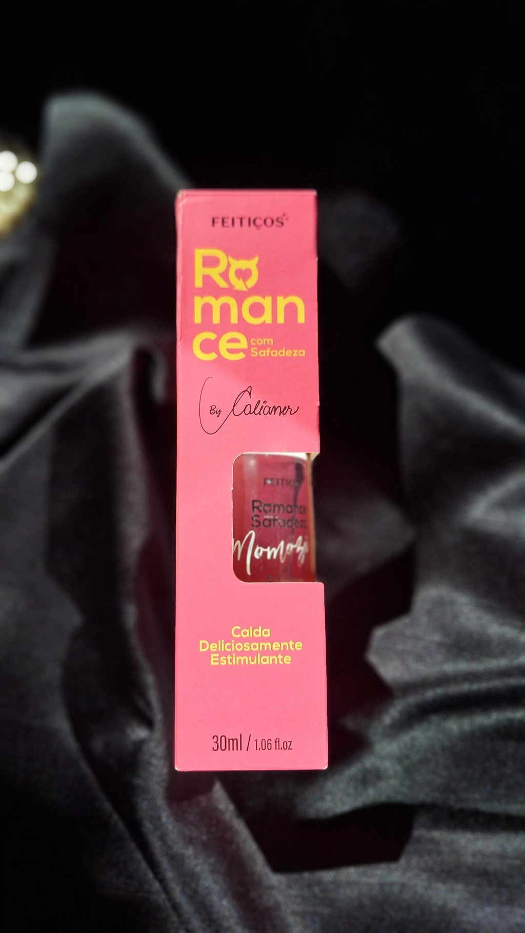 Romance com Safadeza Momozin Calda Estimulante Beijável com Aquecimento 30ml Feitiços - Imagem 2