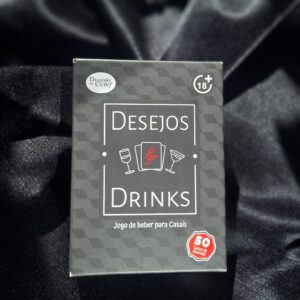 Desejos e Drinks Jogo de Cartas Diversão ao Cubo