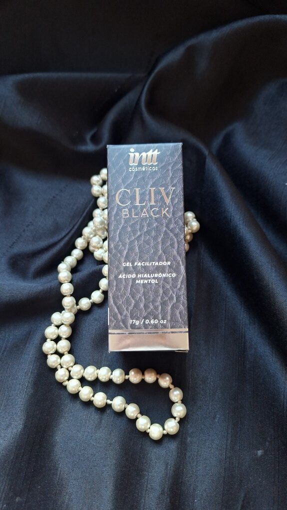 Cliv Black Gel Facilitador Anal com Ácido Hialurônico e Mentol 17g Intt