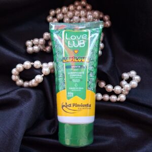 Love Lub LapiLove Sabor Menta Lubrificante Corporal Beijável 60g La Pimienta
