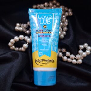 Love Lub LapiLove Sabor Menta Ice Lubrificante Corporal Beijável 60g La Pimienta