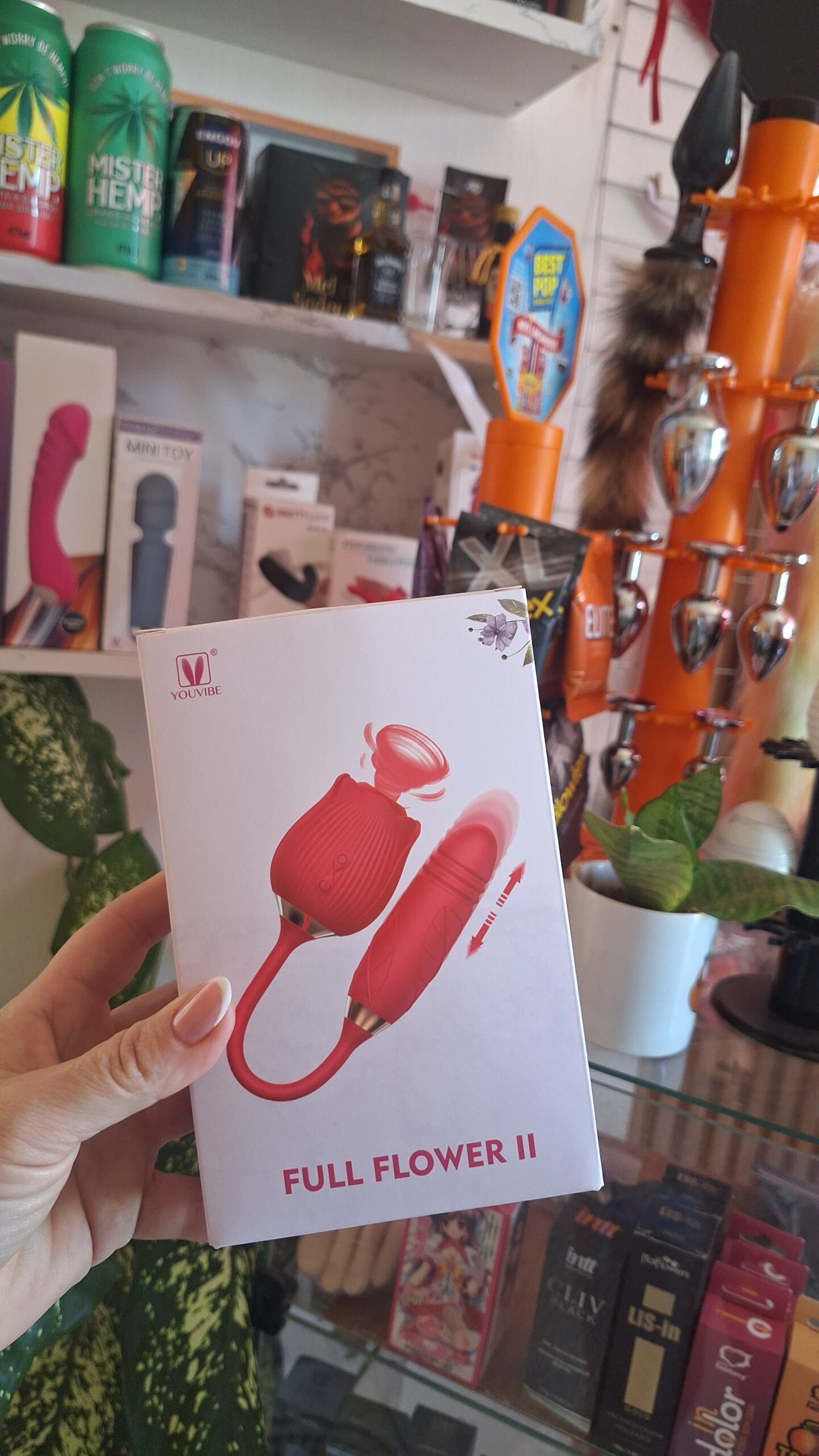 Rosa Sophie Vibrador Duplo com 10 Modos de Vibração, Pulsação e Vai e Vem Vip Mix - Imagem 2