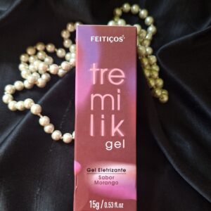 Tremilik Gel Vibrador Líquido Beijável Sabor Morango 15g Feitiços