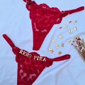 FIO PERS. LULU - TULE CORAÇÃO VERMELHO-TAMANHO ÚNICO